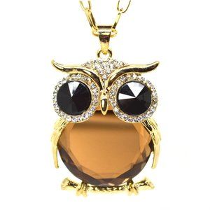 6pc KATGI Fashion Retro Animals Art Collection OWL sweater necklece